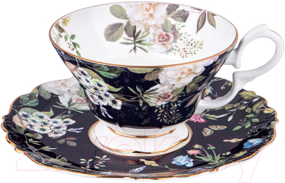 Чашка с блюдцем Lefard Кобальт / 86-2488 - фото