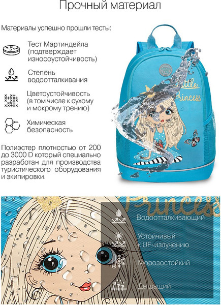 Школьный рюкзак Grizzly RG-263-2