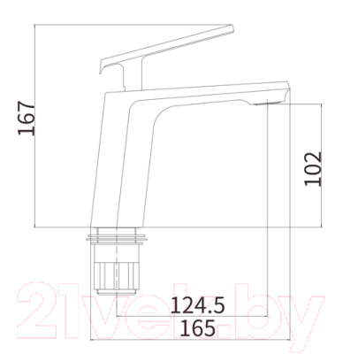 Смеситель Fashun A1081-8