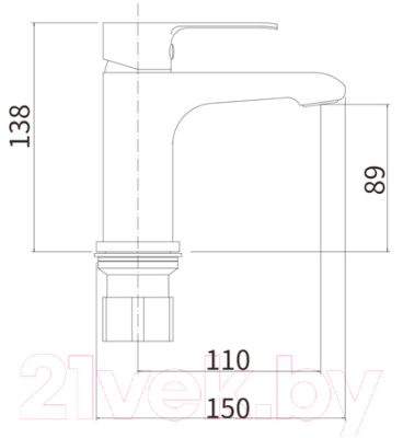 Смеситель Fashun A1082-8
