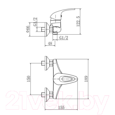 Смеситель Fashun A2003