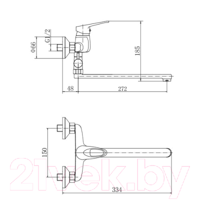 Смеситель Fashun A2113