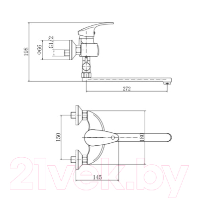 Смеситель Fashun A2121