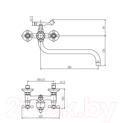 Смеситель Fashun A2619-3