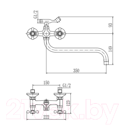 Смеситель Fashun A2619
