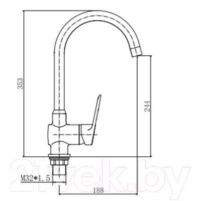Смеситель Fashun A4007