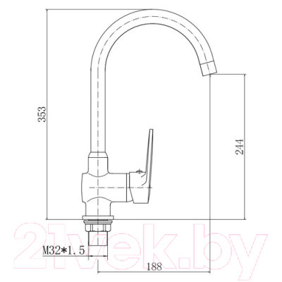 Смеситель Fashun A4068