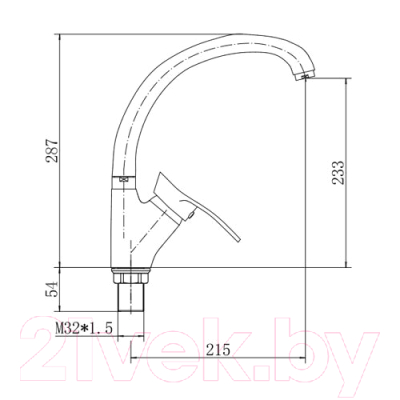 Смеситель Fashun A4101-2