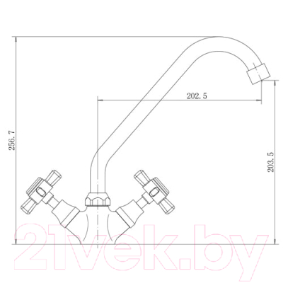 Смеситель Fashun A4124