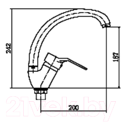 Смеситель Fashun A4163-2
