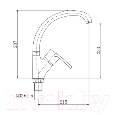 Смеситель Fashun A4165-2