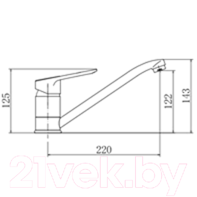 Смеситель Fashun A4207