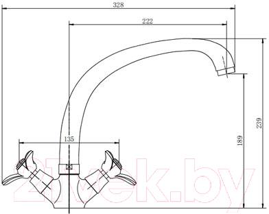 Смеситель Fashun A4212