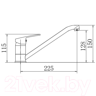 Смеситель Fashun A4216
