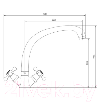 Смеситель Fashun A4219