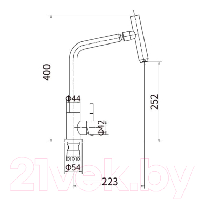 Смеситель Fashun A54001-A