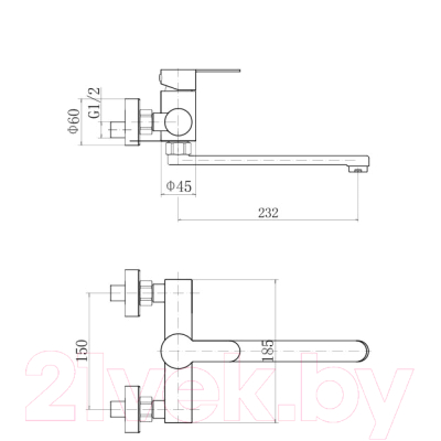 Смеситель Fashun A54601