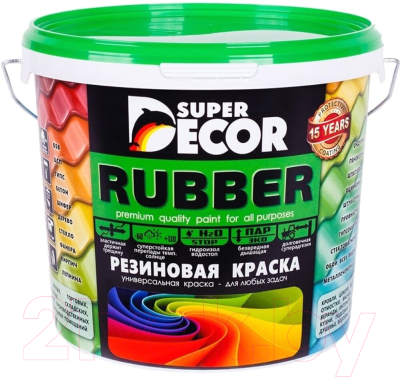 Краска Super Decor Резиновая База С - фото