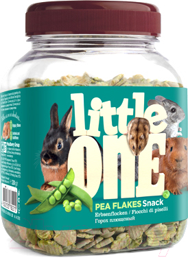 Лакомство для грызунов Mealberry Little One Плющеный горох - фото