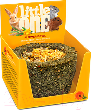 Лакомство для грызунов Mealberry Little One Лукошко цветочное - фото