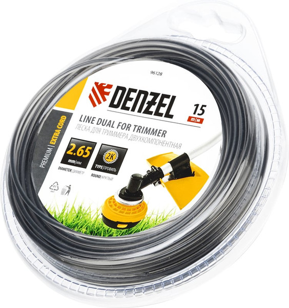 Леска для триммера Denzel 96128 - фото