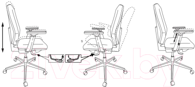 Кресло офисное Бюрократ CH-545SL