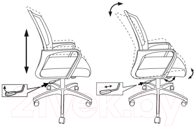Кресло офисное Бюрократ MC-201