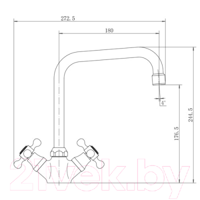Смеситель Fashun A4019