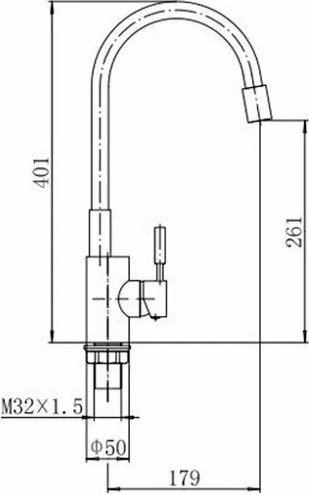 Смеситель Fashun A4053+B06