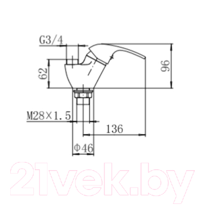 Смеситель Fashun A4403