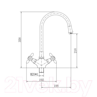 Смеситель Fashun A44127-11