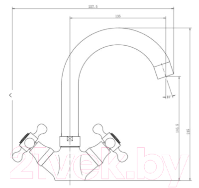 Смеситель Fashun A1319