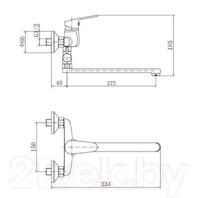 Смеситель Fashun A2116