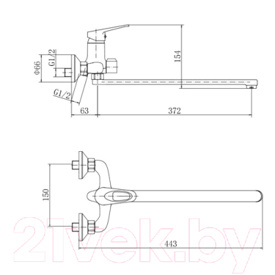 Смеситель Fashun A2213