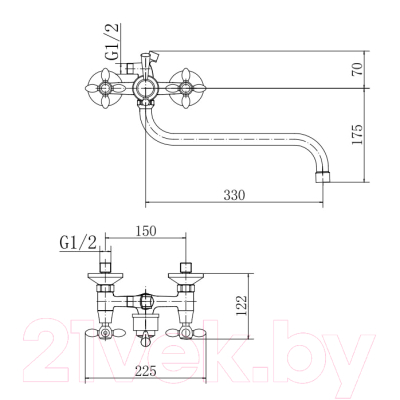 Смеситель Fashun A2227