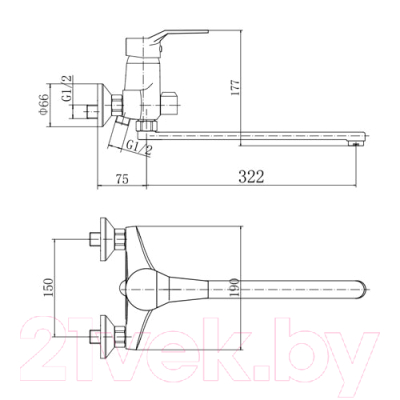 Смеситель Fashun A2263