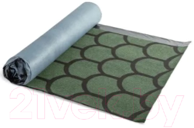 Черепица Технониколь Бобровый хвост Зеленый - фото