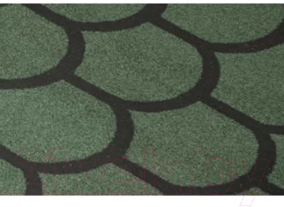 Черепица Технониколь Бобровый хвост Зеленый