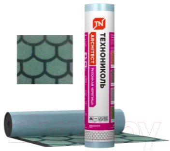 Черепица Технониколь Бобровый хвост Зеленый