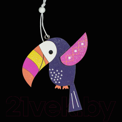 Елочная игрушка Erich Krause Decor Тукан / 49240