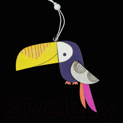 Елочная игрушка Erich Krause Decor Тукан / 49240