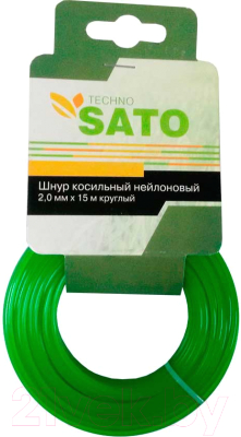 Леска для триммера Sato Techno 2.0мм x 15м - фото