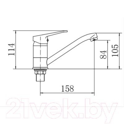 Смеситель Fashun A4513-2
