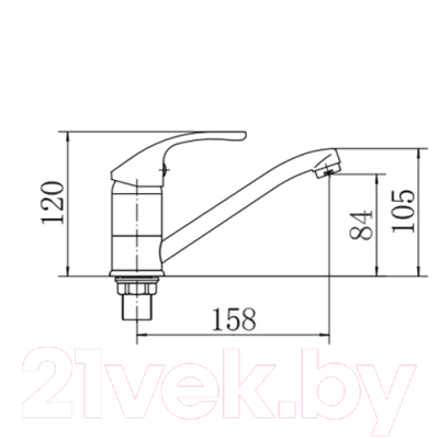 Смеситель Fashun A4536-2