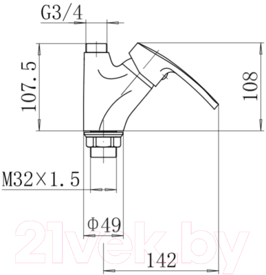 Смеситель Fashun A4466
