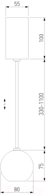 Потолочный светильник Elektrostandard 50215/1 LED