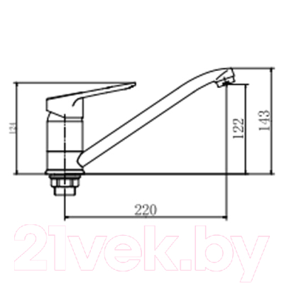 Смеситель Fashun A4907
