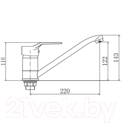 Смеситель Fashun A4963