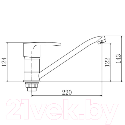 Смеситель Fashun A4965