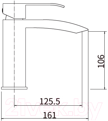 Смеситель Fashun A51118